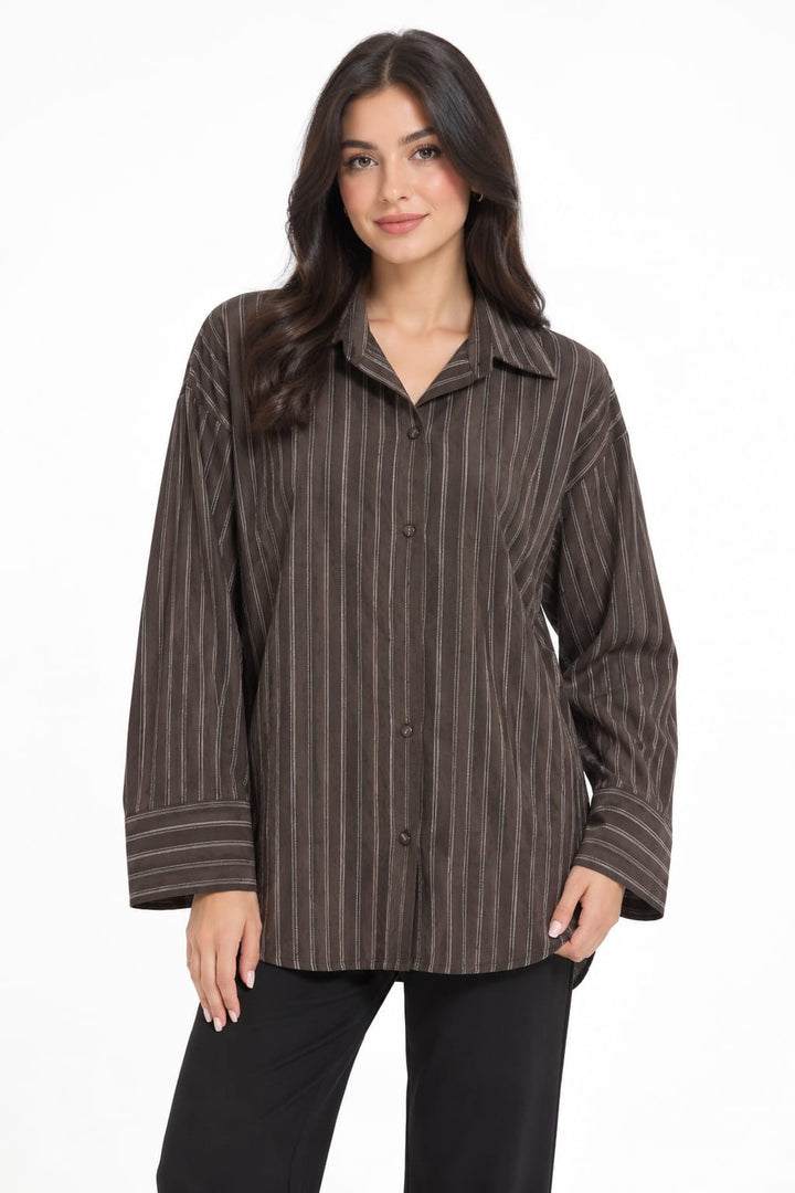 Striped Oversized Shirt
