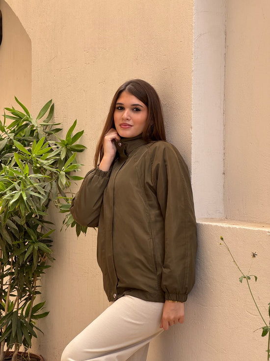 Women's Casual Zip-Up Jacket