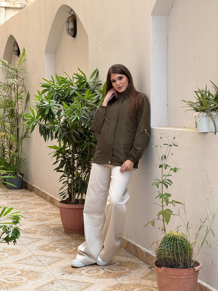 Women's Casual Zip-Up Jacket