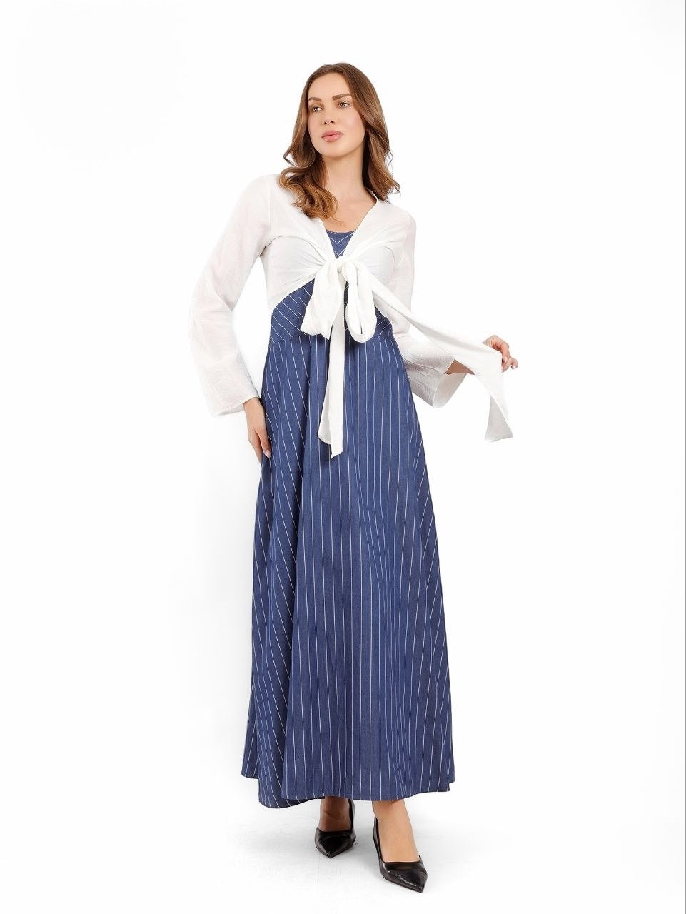 Skyline Tie Dress