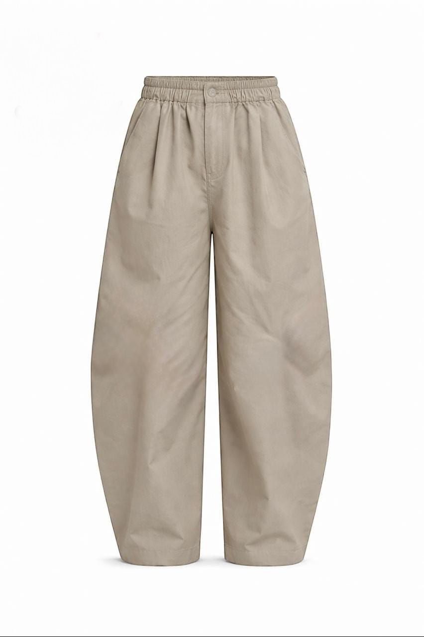 Relaxed Wide Leg Pants