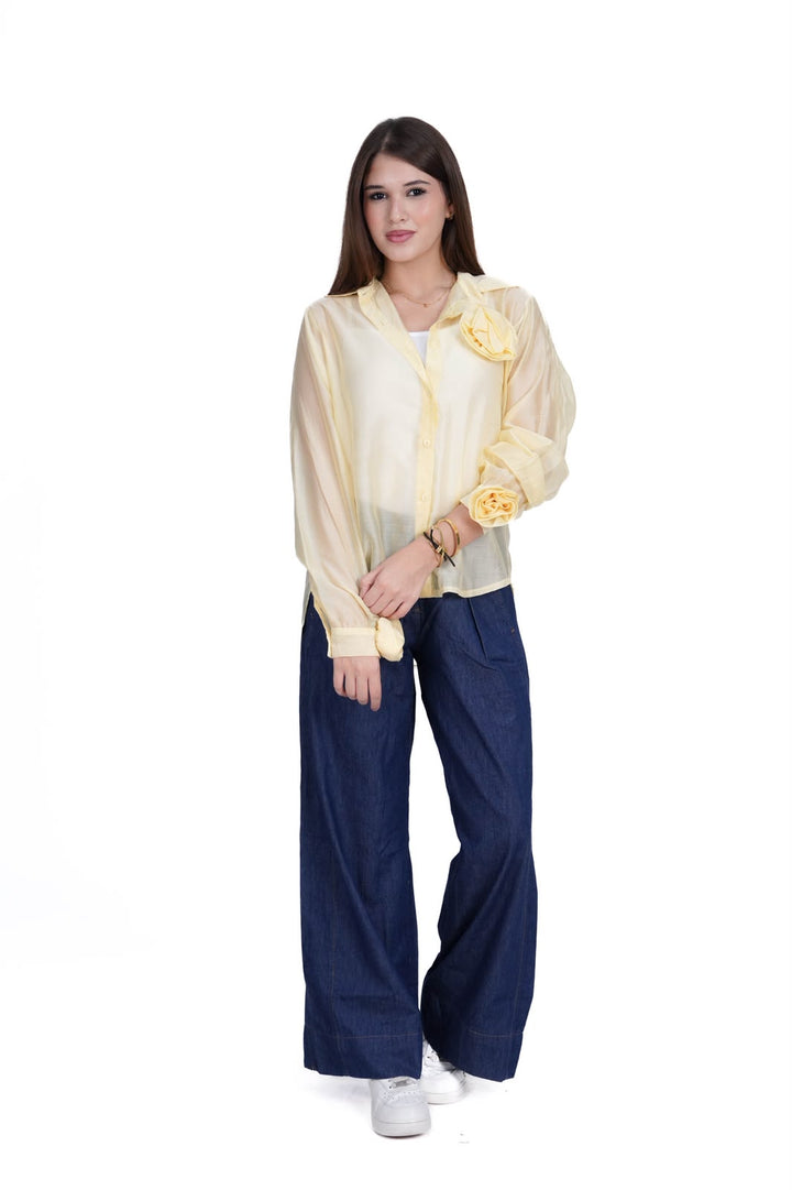 Linen Button Shirt