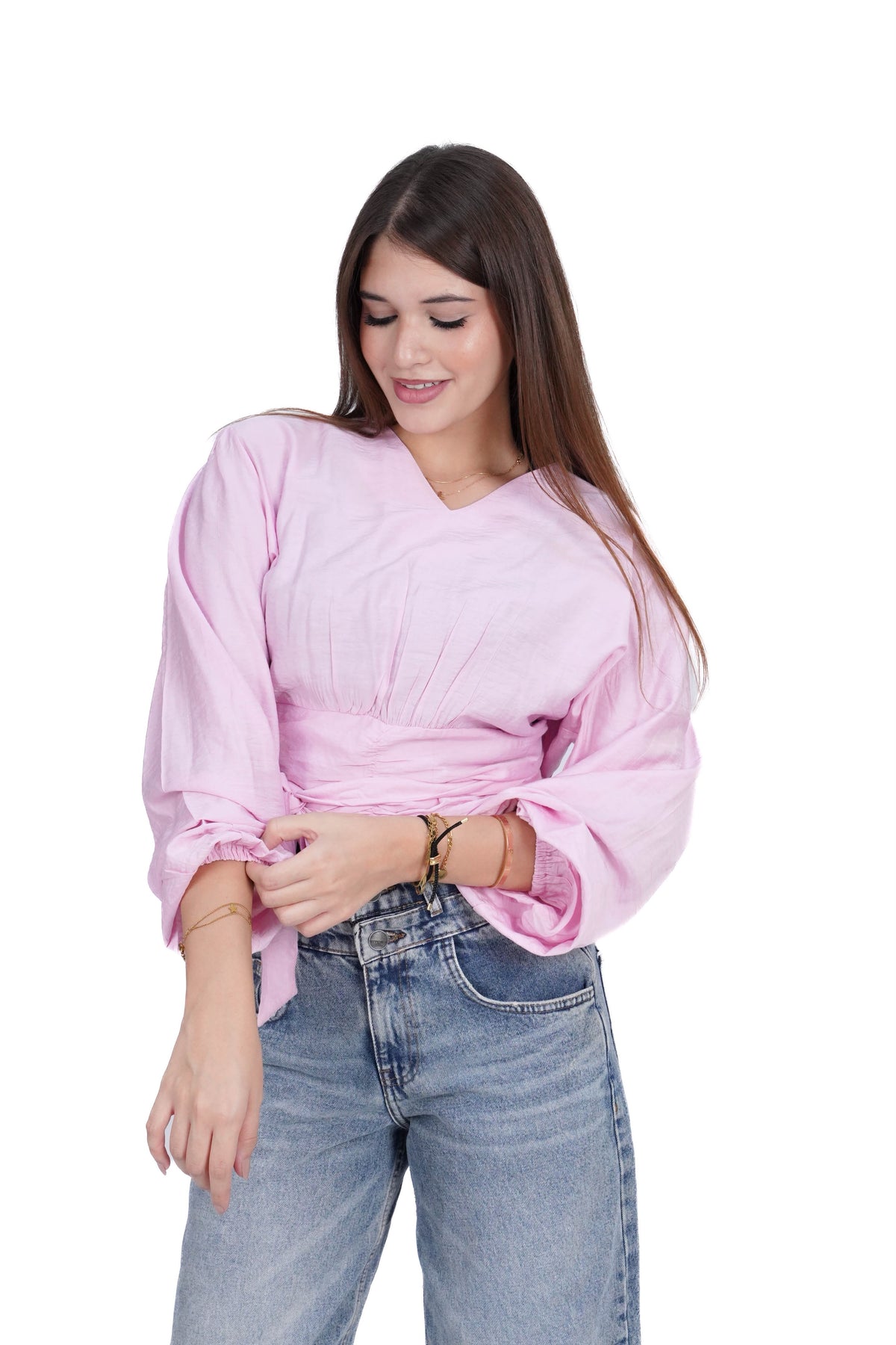 Elegant Tie-Front Blouse