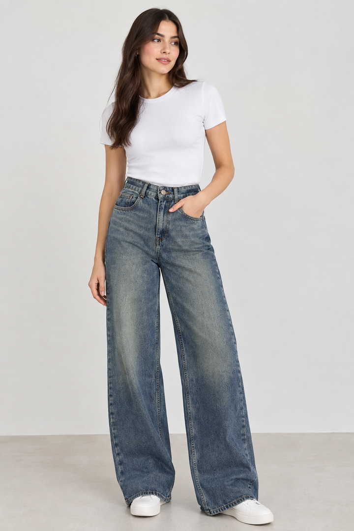 Wide Leg Jeans