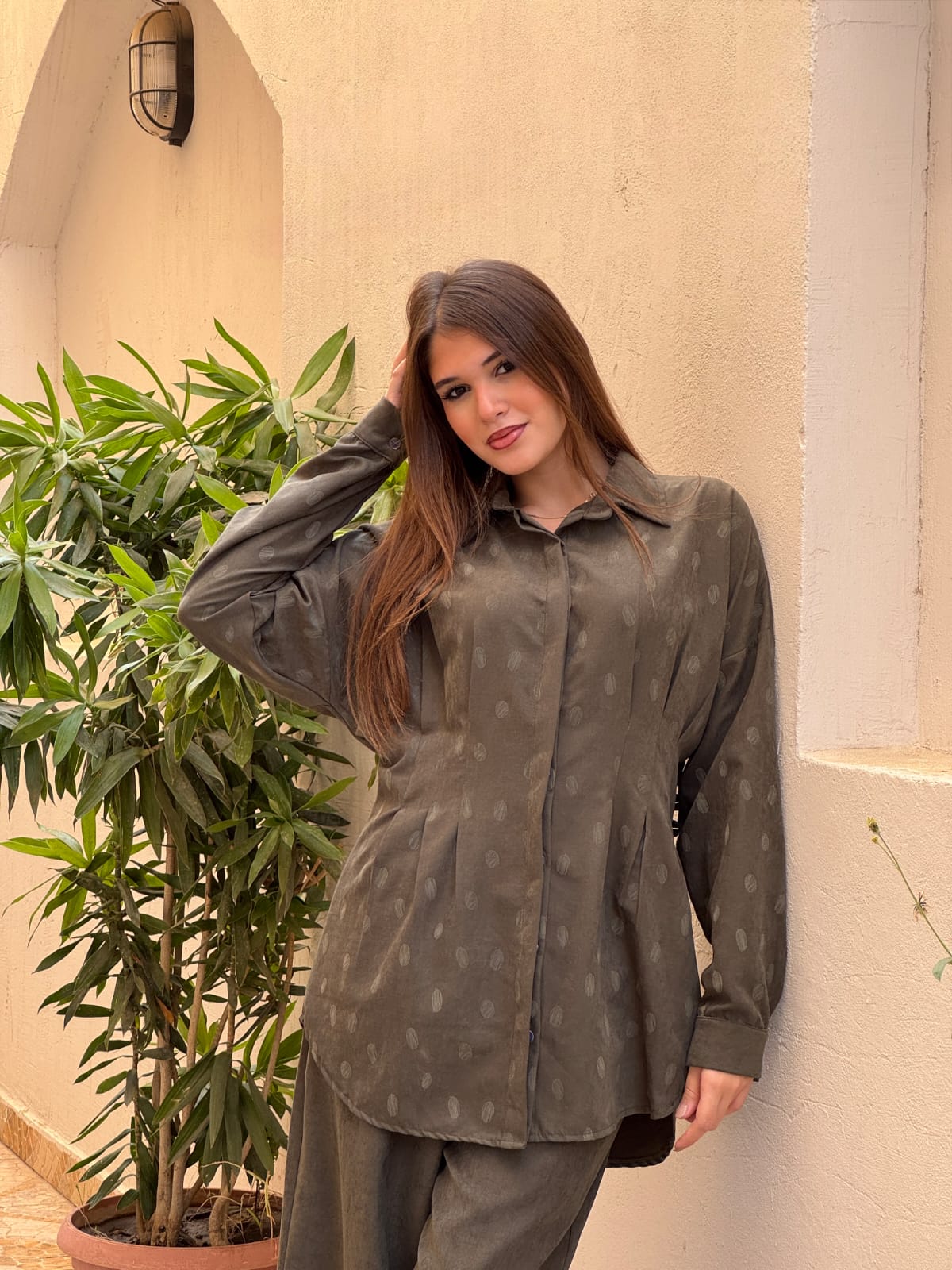 Casual Printed Suit