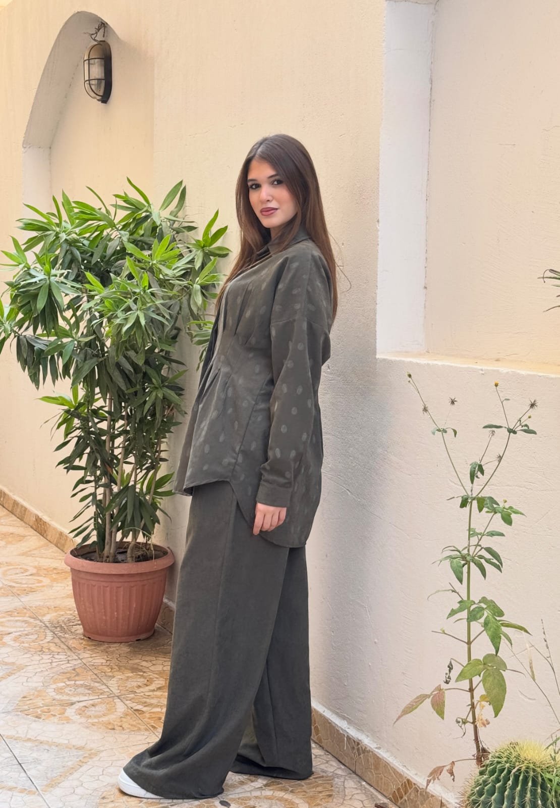 Casual Printed Suit