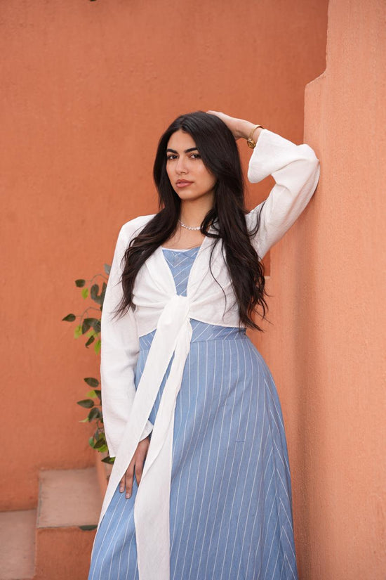 Skyline Tie Dress