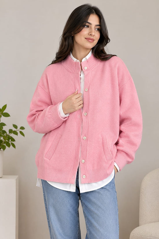 Oversized Knit Cardigan